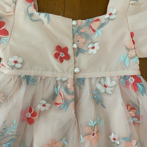 Christian Soriano Girls Embroidered Party Dress Size 2T - Picture 6 of 6